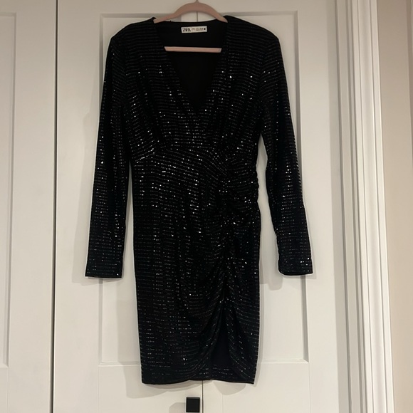 Zara Sequin Dress - Picture 2 of 7